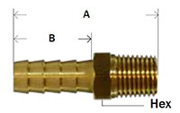 Rigid Male Adapter Diagram
